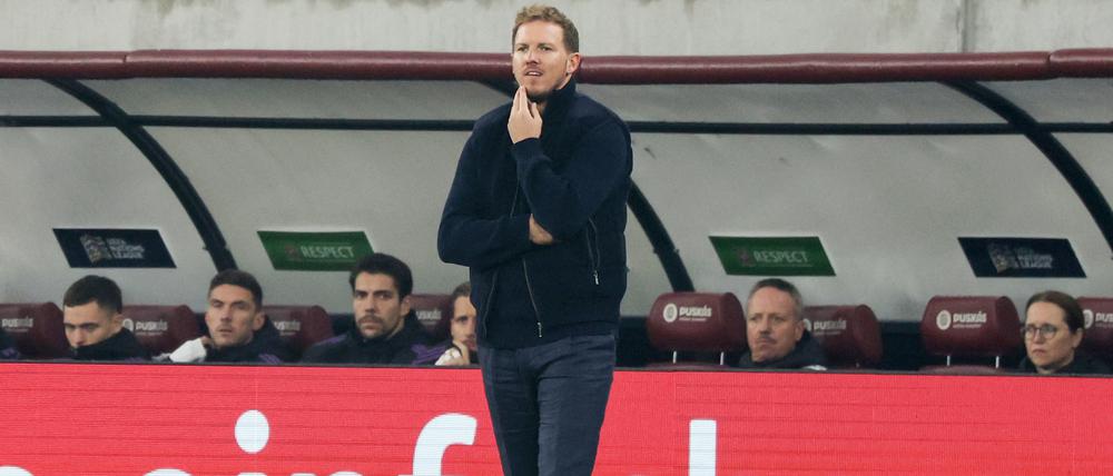 Julian Nagelsmann uns sein Team bekommen es mit einem schweren Gegner zu tun.