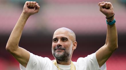 Pep Guardiola will noch weitere Erfolge mit Man City feiern.