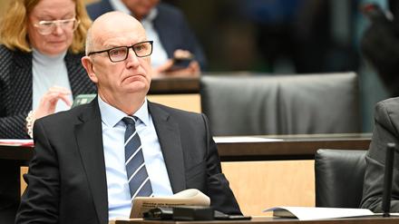 Dietmar Woidke (SPD), Ministerpräsident von Brandenburg, im Bundesrat.