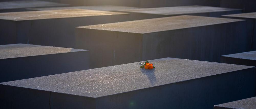 Im Foyer des Holocaust-Denkmals soll ein Mann gegen Juden gehetzt haben. (Archivbild) 