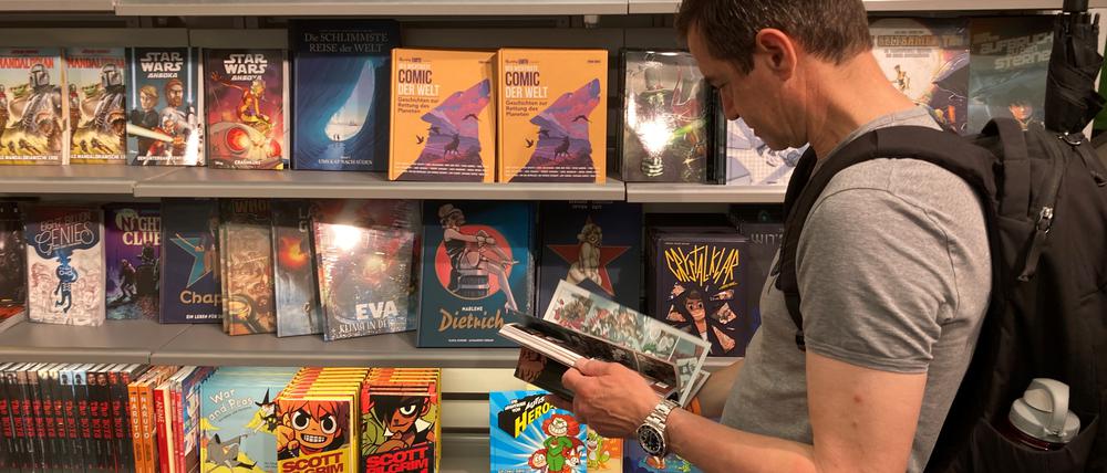 Der Comic-Salon Erlangen gilt als wichtigstes deutsches Branchentreffen, hier eine Szene vom diesjährigen Festival.