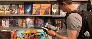 Der Comic-Salon Erlangen gilt als wichtigstes deutsches Branchentreffen, hier eine Szene vom diesjährigen Festival.
