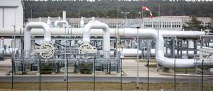 In Lubmin erreichte die Pipeline deutschen Boden. 