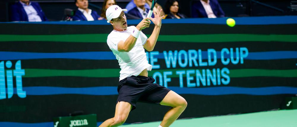 Daniel Altmaier konnte das deutsche Tennis-Team nicht in Führung bringen.