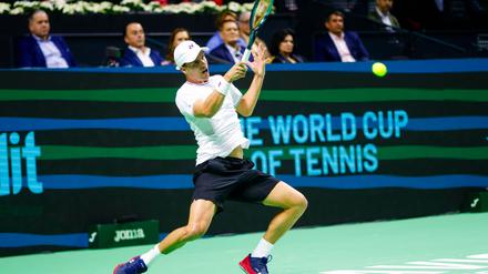 Daniel Altmaier konnte das deutsche Tennis-Team nicht in Führung bringen.