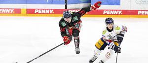 Am Ende waren die Eisbären mit Ty Ronning (r.) den Düsseldorfern einen Schritt voraus.