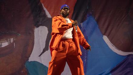 Kendrick Lamar bei einem Auftritt in New York.