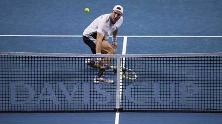 Jan-Lennard Struff musste sich Tallon Griekspoor in drei Sätzen geschlagen geben.