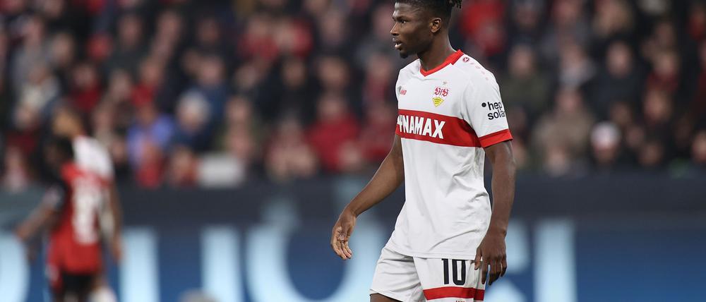 El Bilal Touré verletzte sich im Länderspiel für Mali. Er wird dem VfB mehrere Monate fehlen.