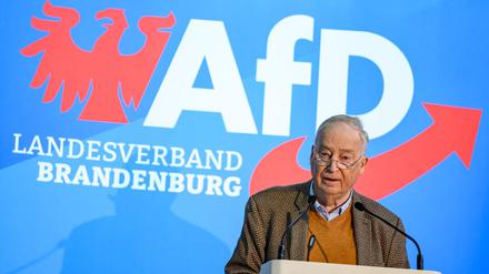 AfD-Mitgründer Alexander Gauland attackiert die CDU.