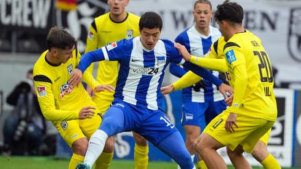 Ibrahim Maza hatte Hertha mit 1:0 in Führung gebracht.