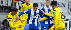 Ibrahim Maza hatte Hertha mit 1:0 in Führung gebracht.