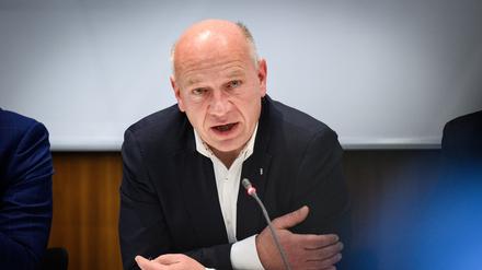 Kai Wegner (CDU), Regierender Bürgermeister von Berlin, hätte bei Mieten gerne mehr Vorgaben vom Bund.