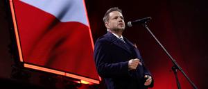 In Polen hat die liberalkonservative Bürgerkoalition von Ministerpräsident Donald Tusk am Samstag den Warschauer Bürgermeister Rafal Trzaskowski zum Kandidaten für die Präsidentschaftswahl gekürt.