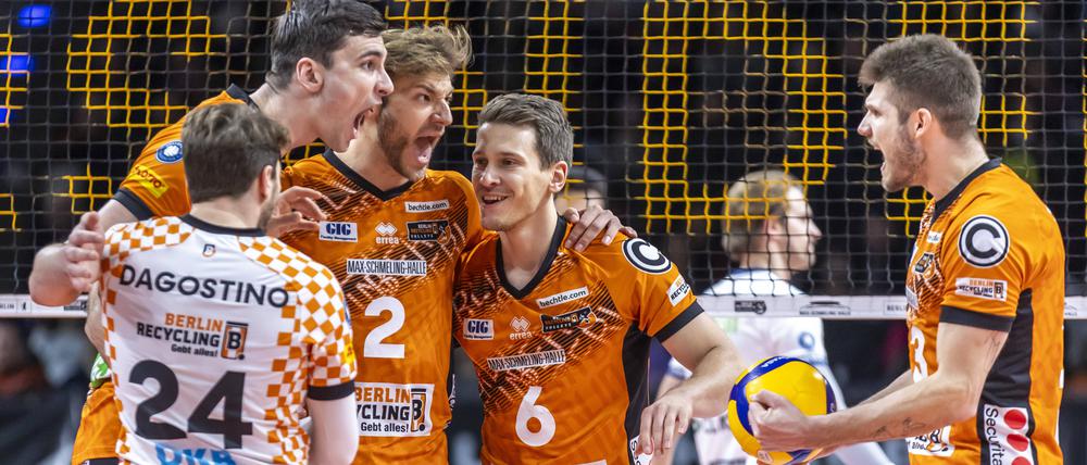 Jubel über den Einzug in das Halbfinale.