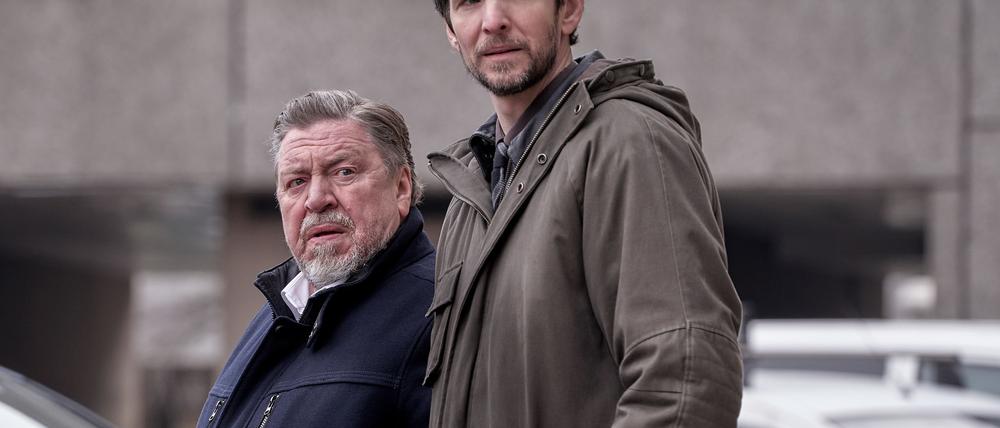 Fredo Schulz (links) und sein Kollege Radu Lupescu ermitteln.