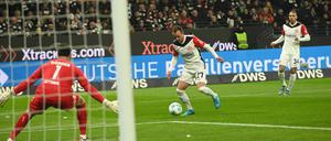 Mario Götze erzielte den Siegtreffer für Eintracht Frankfurt.