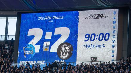 Und wieder kein Heimsieg. Gegen den Vorletzten Ulm reichten selbst zwei Führungen nicht.