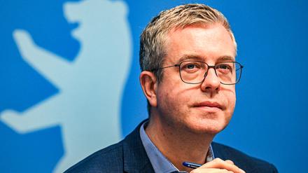 Sparen, bis es knirscht? Finanzsenator Stefan Evers ist mit dem ausgehandelten „Gesamtpaket“ zufrieden.