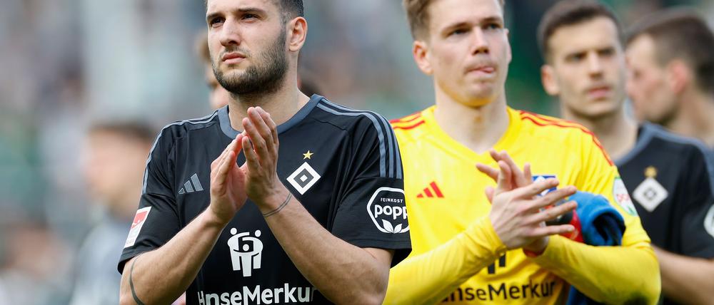 Soll den HSV im Winter verlassen: Levin Öztunali (links).