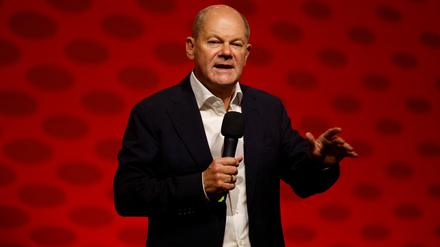 Bundeskanzler Olaf Scholz soll die SPD auch in der kommenden Bundestagswahl als Spitzenkandidat anführen.
