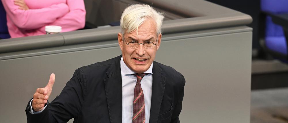 Mathias Middelberg (CDU) spricht bei einer Sitzung des Bundestags (Archivbild).