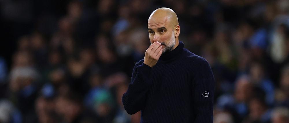 Pep Guardiola versteht seine eigene Fußballwelt gerade nicht mehr so wirklich.