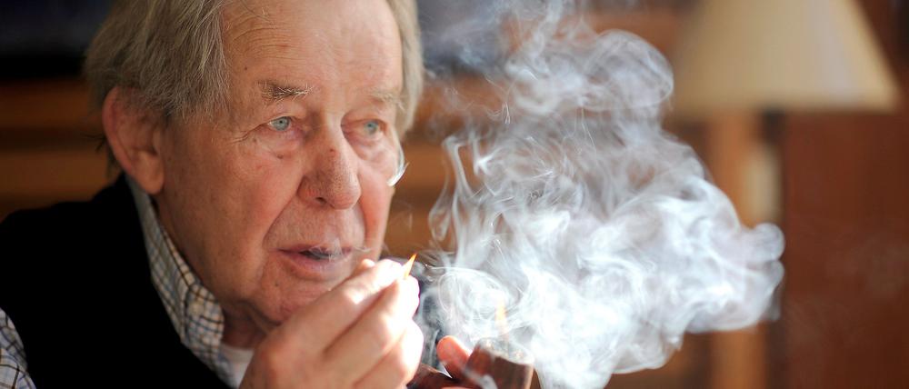 Der Schriftsteller Siegfried Lenz im Jahr 2011.