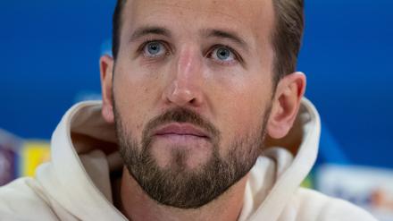 Bayern-Torjäger Harry Kane geht fokussiert „in eine große Woche für uns“.
