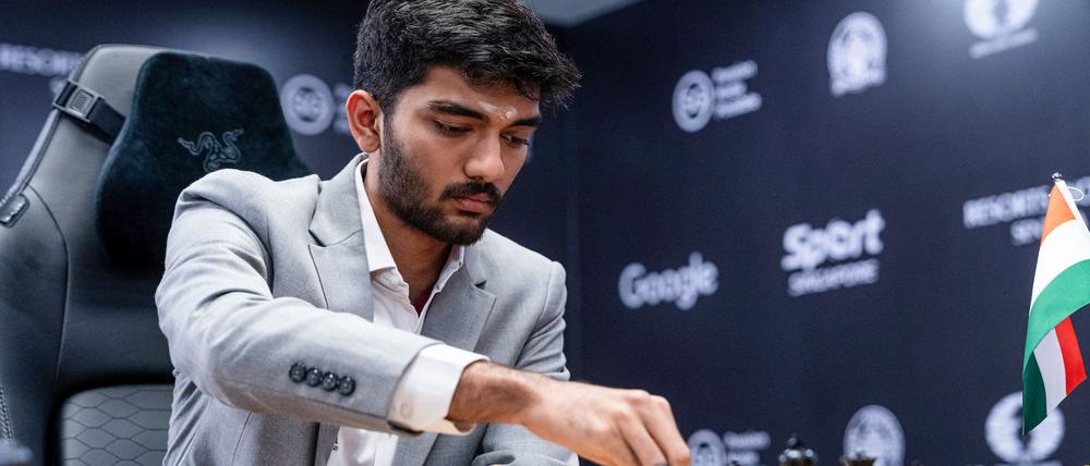 Dommaraju Gukesh will in die Fußstapfen des großen Viswanathan Anand treten.