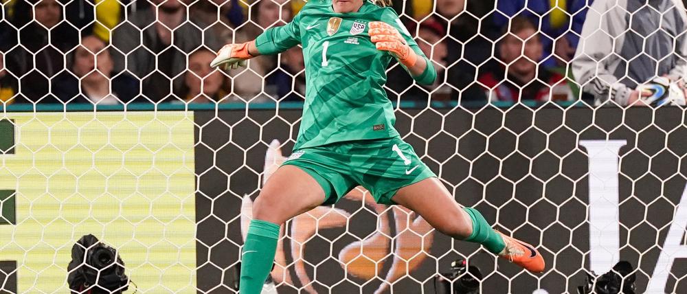 US-Torhüterin Alyssa Naeher hat ihren Rücktritt aus der Nationalmannschaft bekanntgegeben.