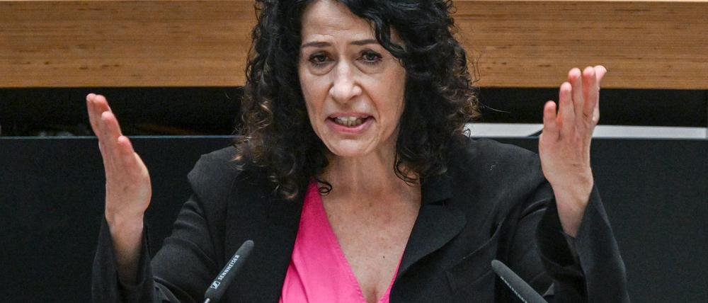 Grünen-Fraktionsvorsitzende Bettina Jarasch sieht beim Nachtragshaushalt für 2025 noch Gesprächsbedarf. (Archivbild)