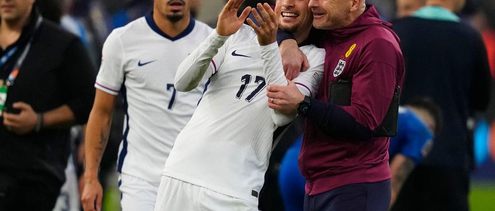 Mindestens jeder Vierte im Trainingsstab der englischen Fußball-Nationalmannschaft soll keinen weißen Hintergrund haben. (Archivbild)