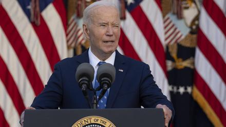 US-Präsident Joe Biden hat noch zwei Wochen im Weißen Haus. Nun hat er ein weiteres militärisches Hilfspaekt für Israel beschlossen.