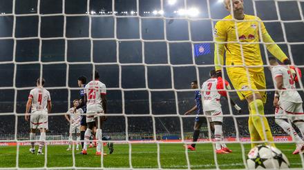 Konnte die erneute Niederlage von RB Leipzig nicht verhindern: Peter Gulacsi 