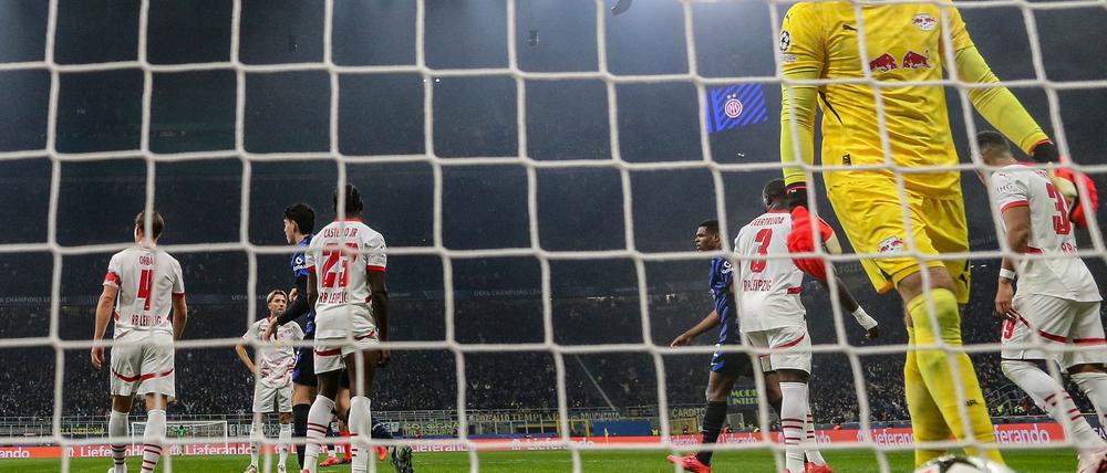 Konnte die erneute Niederlage von RB Leipzig nicht verhindern: Peter Gulacsi 