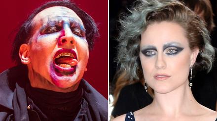 Rocker Marilyn Manson lässt Klage gegen Ex-Freundin Evan Rachel Wood fallen. (Archivfoto) 