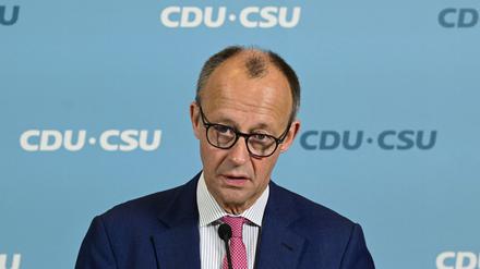 CDU-Chef Friedrich Merz.