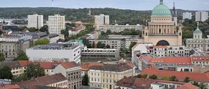 Ein Blick über die Potsdamer Innenstadt.