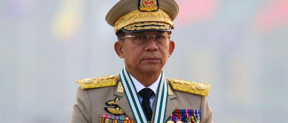 Junta-Chef Min Aung Hlaing.