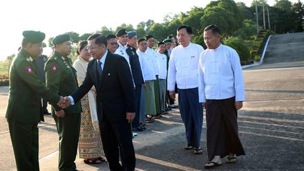 General Min Aung Hlaing regiert Myanmar mit eiserner Hand. (Archivbild)