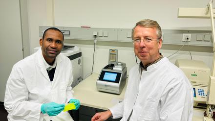 Khalid Mohammedsalih und Georg von Samson-Himmelstjerna