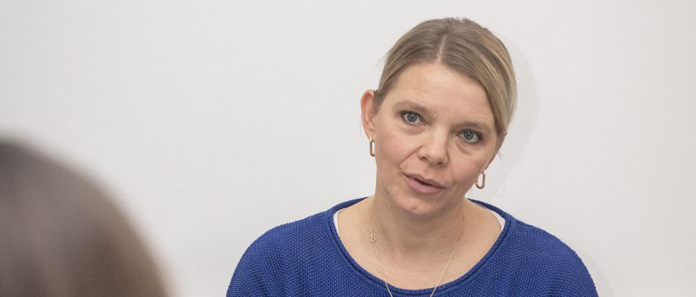 Psychotherapeutin im Gespräch