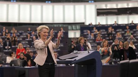 Von der Leyen kann sich freuen: Ihre Kommission wurde bestätigt.