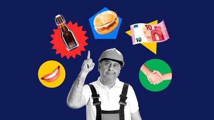 Lächeln, Bier oder Brötchen: Was hilft, damit Handwerker ihre Arbeit besonders gut machen?