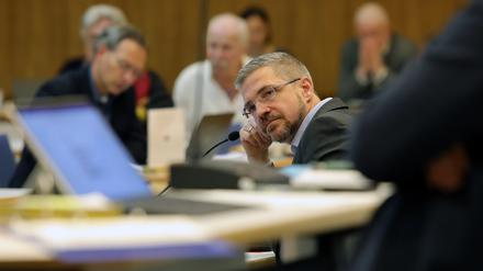 Mike Schubert, Oberbürgermeister Potsdam, in der Stadtverordnetenversammlung