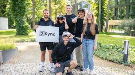 Das Start-Up 2Sync entwickelt Programme, die virtuelle Objekte in reale Umgebungen integrieren können. Diese finden zum Beispiel Anwendung in der Immobilienbranche. 