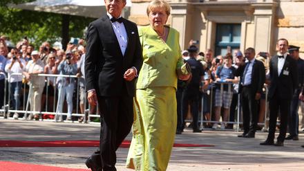 Nicht nur in der Oper findet Angela Merkel Entspannung (Archivbild). 