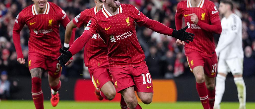 Alexis Mac Allister brachte Liverpool in Führung.