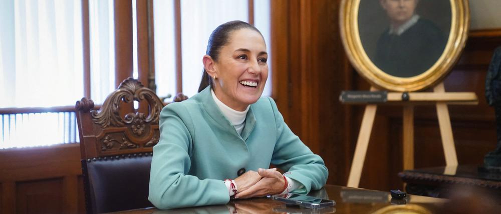 Mexikos Präsidentin Claudia Sheinbaum führte ein Gespräch mit Donald Trump